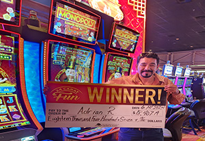 Adrian R Jackpot Winner