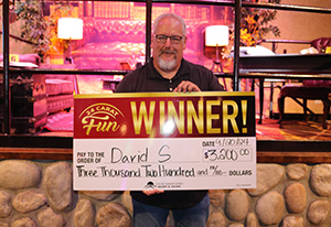 David S. Solve the Mystery Giveaway Winner