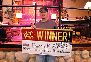 Derrick B. Solve the Mystery Giveaway Winner