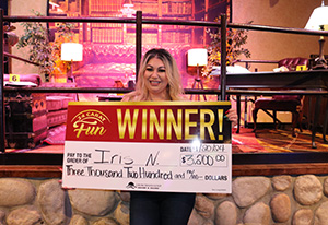 Iris N. Solve the Mystery Giveaway Winner