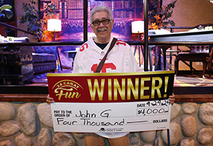 John G. Autumn Goldcash Giveaway Winner