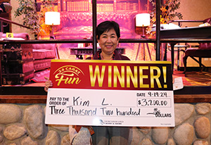 Kim L. Solve the Mystery Giveaway Winner