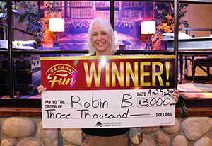 Robin B. Autumn Goldcash Giveaway Winner