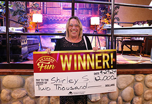 Shirley S. Autumn Goldcash Giveaway Winner