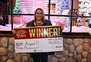 Angie P. 50K Regal DM Winner