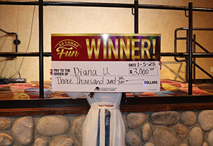 Diana U. 50K Regal DM Winner