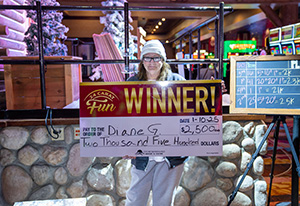Diane G. Winter Warmup Giveaway Winner