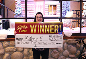 Kathryn E. Winter Warmup Giveaway Winner