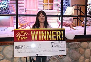 Lynda W. Winter Warmup Giveaway Winner