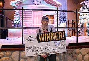 David O. Winter Warmup Giveaway Winner