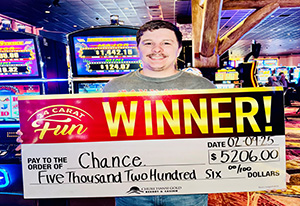 Chance Jackpot Winner