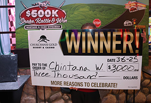 Chintana W. Shake Rattle Win Giveaway Winner