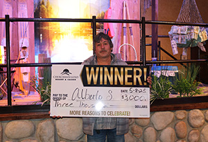 Alberto S. Cash Splash Giveaway Winner