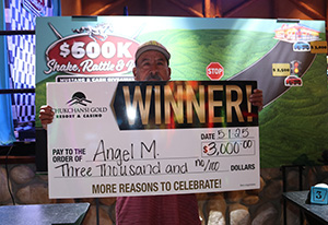 Angel M. Shake Rattle Promo Giveaway Winner