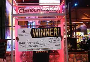 Fernando P. Cash Splash Giveaway Winner