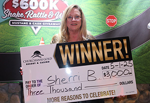 Sherri B. Shake Rattle Promo Giveaway Winner