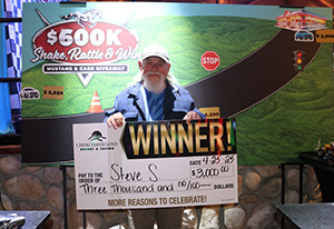 Steven S. Shake Rattle Promo Giveaway Winner