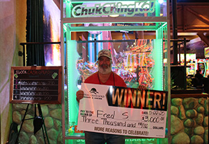Fred S. JR. Cash Splash Giveaway Winner