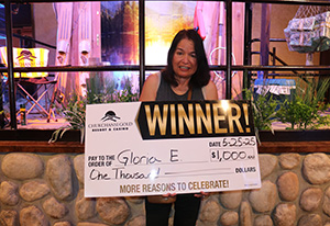 Gloria E. Direct Mail Winner