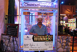 Pedro L. Cash Splash Giveaway Winner