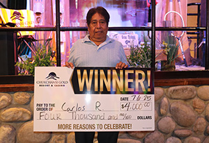 Carlos R. Direct Mailer Winner