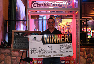 Joe M. Cash Splash Winner