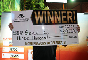 Sean C. Rev Up Summer Giveaway Winner