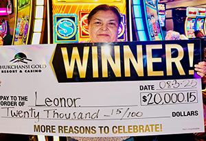Leonor Jackpot Winner