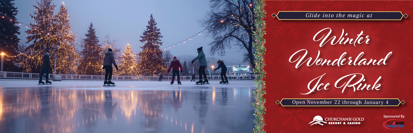 Chukchansi's Winter Wonderland Ice Rink Event